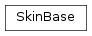 Inheritance diagram of labpyproject.apps.labpyrinthe.gui.skinBase.skin_base.SkinBase