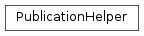 Inheritance diagram of labpyproject.apps.labpyrinthe.gui.skinConsole.pub_helper.PublicationHelper